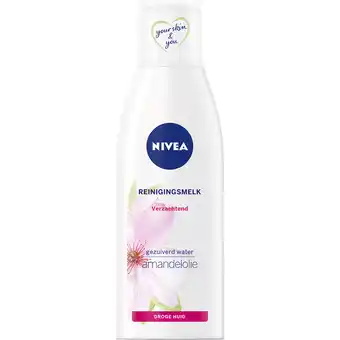 Jumbo Nivea Verzachtende Reinigingsmelk 200 ML aanbieding