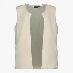 Scapino TwoDay dames teddy gilet lichtbeige aanbieding