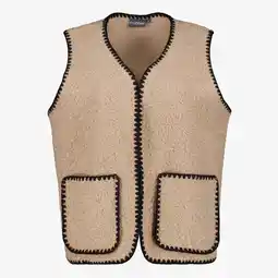 Scapino TwoDay dames teddy gilet bruin aanbieding