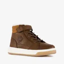 Scapino Blue Box gevoerde jongens veterboots bruin aanbieding