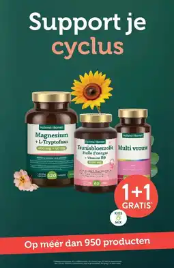 Holland & Barrett Support je cyclus aanbieding