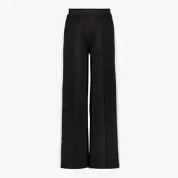 Scapino MyWay meisjes wide leg broek zwart aanbieding