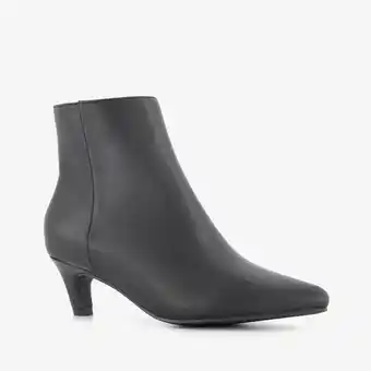 Scapino Nova dames enkellaarsjes zwart aanbieding