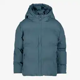 Scapino Unsigned gewatteerde jongens winterjas blauw aanbieding