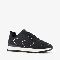 Scapino Blue Box dames sneakers zwart wit aanbieding