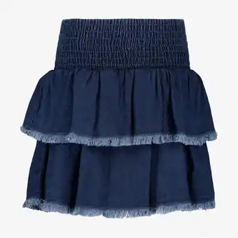 Scapino TwoDay meisjes denim rok met rafelranden aanbieding