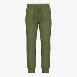 Scapino Unsigned jongens joggingbroek groen aanbieding