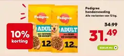 Pets Place Pedigree hondenvoeding aanbieding
