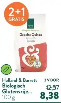 Holland & Barrett Biologisch Glutenvrije Gepofte Quinoa aanbieding
