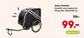 Pets Place Adori fietskar aanbieding