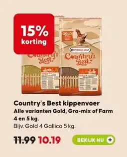 Pets Place Country's Best kippenvoer aanbieding