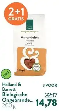 Holland & Barrett Biologische Ongebrande Amandelen aanbieding