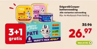 Pets Place Edgard&Cooper kattenvoeding aanbieding