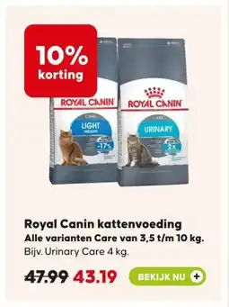 Pets Place Royal Canin kattenvoeding aanbieding