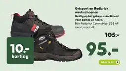 Pets Place Grisport en Redbrick werkschoenen aanbieding