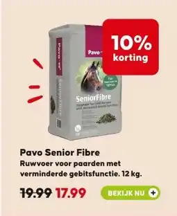 Pets Place Pavo Senior Fibre aanbieding