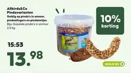 Pets Place Allbirds&Co Pindavarianten aanbieding