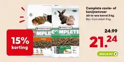 Pets Place Complete cavia- of konijnenvoer aanbieding