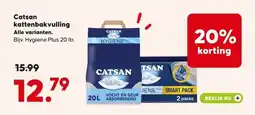 Pets Place Catsan kattenbakvulling aanbieding