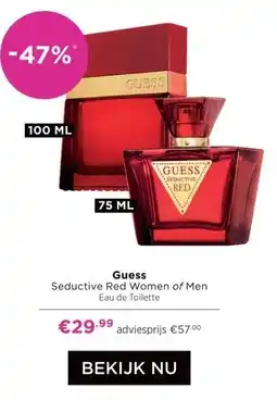 ICI Paris XL Guess Seductive Red Women of Men aanbieding