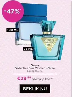 ICI Paris XL Guess Seductive Blue Women of Men aanbieding