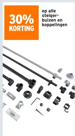 GAMMA Op alle steiger- buizen en aanbieding