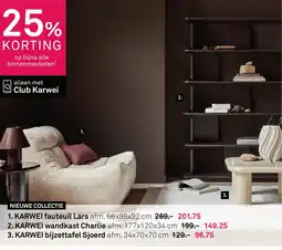Karwei 1. KARWEI fauteuil Lars aanbieding