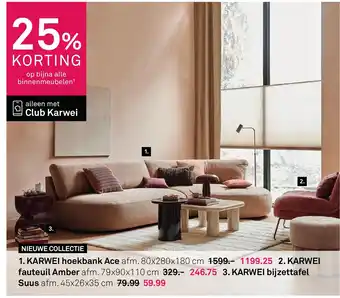 Karwei 1. KARWEI hoekbank Ace aanbieding