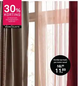 Karwei Gordijn op maat, per meter vanaf aanbieding