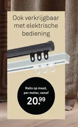 Karwei Rails op maat, per meter, vanaf aanbieding