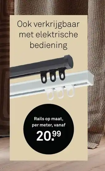 Karwei Rails op maat, per meter, vanaf aanbieding