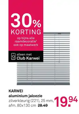 Karwei Karwei aluminium jaloezie aanbieding