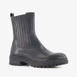 Scapino Haper leren dames Chelsea boots zwart aanbieding