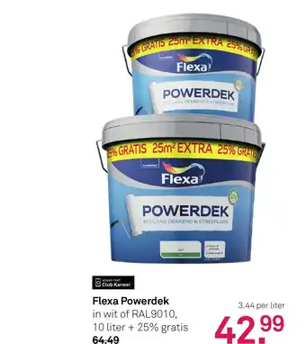 Karwei Flexa Powerdek aanbieding