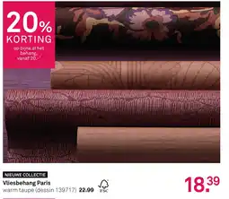 Karwei Vliesbehang Paris aanbieding