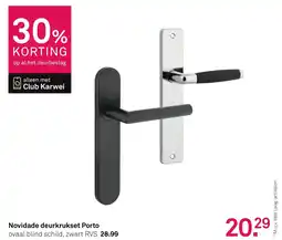 Karwei Novidade deurkrukset Porto aanbieding