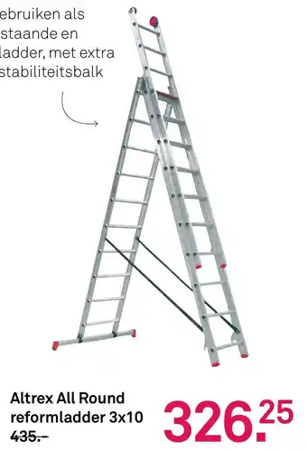 Karwei Altrex All Round reformladder aanbieding