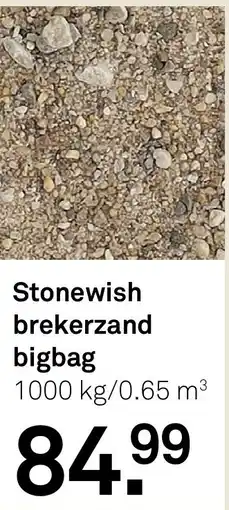 Karwei Stonewish brekerzand bigbag aanbieding