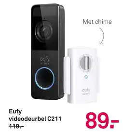 Karwei Eufy videodeurbel C211 aanbieding