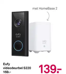 Karwei Eufy videodeurbel S220 aanbieding