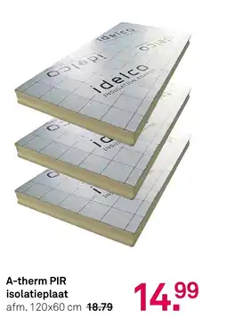 Karwei A-therm PIR isolatieplaat aanbieding