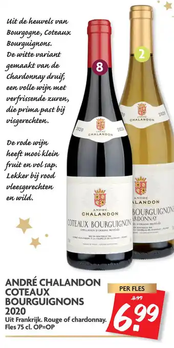 Dekamarkt André Chalandon Coteaux Bourguignons 2020 aanbieding