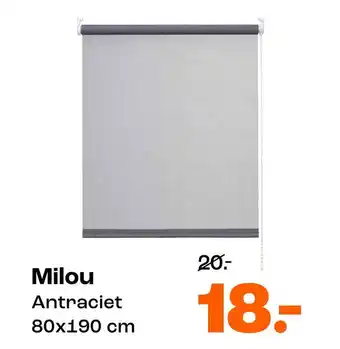 Kwantum Milou Antraciet aanbieding
