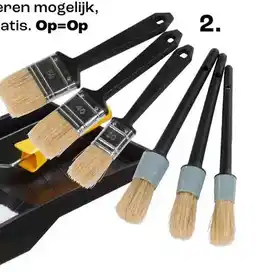 Kwantum Kwastenset Basic aanbieding