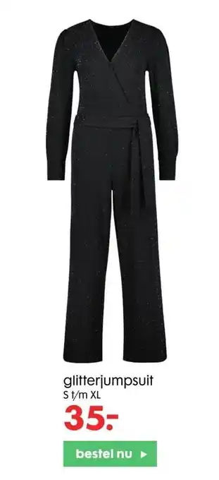 HEMA glitterjumpsuit aanbieding