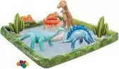 Bol.com Intex Opblaasbaar speelzwembad - Jurassic Adventure (201x201x36cm ) aanbieding