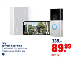 Makro Ring deurbel met chime aanbieding