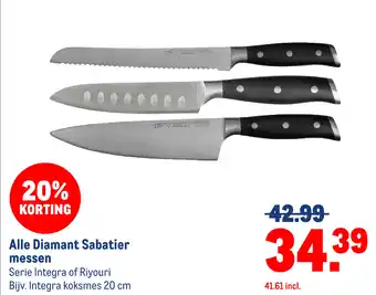 Makro Alle Diamant Sabatier messen aanbieding