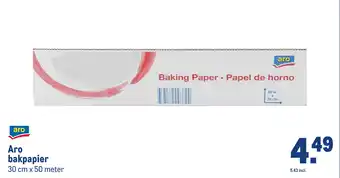 Makro Aro bakpapier aanbieding