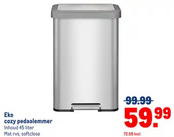 Makro Eko cozy pedaalemmer aanbieding